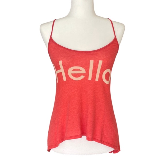Wildfox Hello Super Soft Tank - Picture 1 of 4
